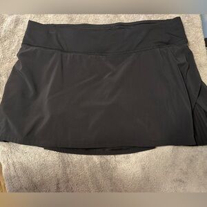 Women’s black athletic skirt